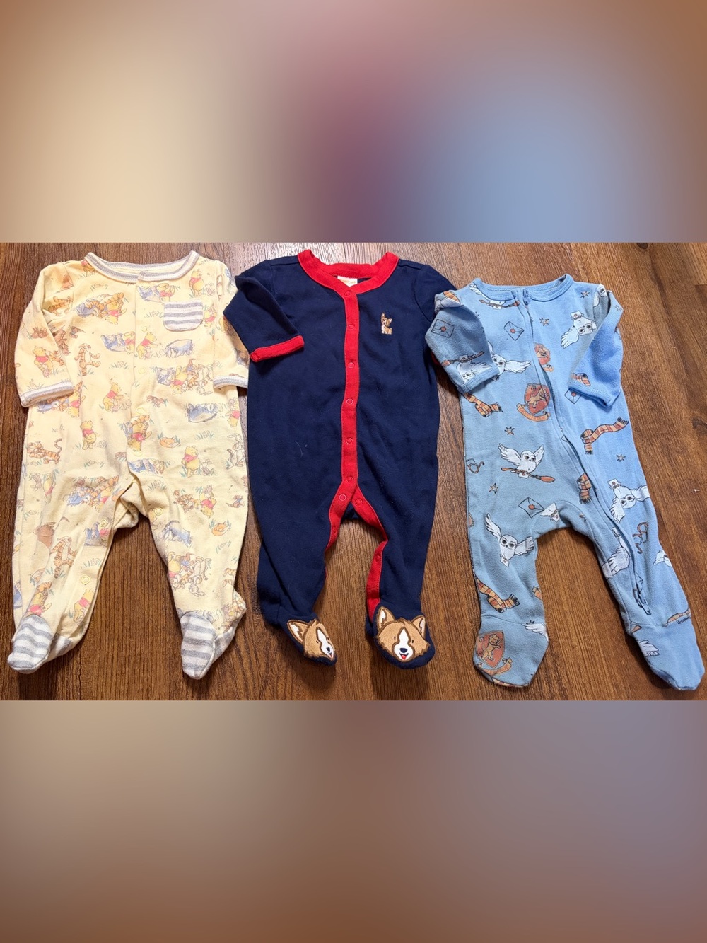Three Pajama Sets